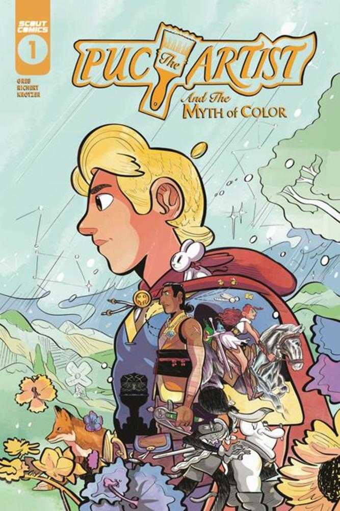 Puc The Artist And The Myth Of Color (One Shot) Cover A Garrett Richert