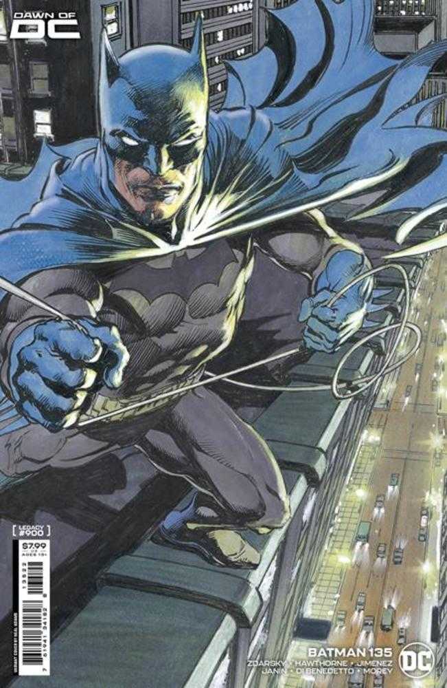 Batman (2016) #135 Cover G Neal Adams Card Stock Variant (#900)