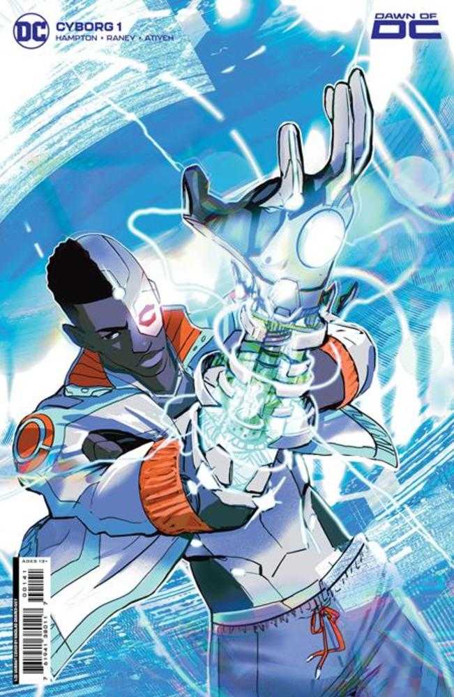 Cyborg (2023) #1 (Of 6) Cover D (1:25) Nikolas Draper-Ivey Card Stock Variant