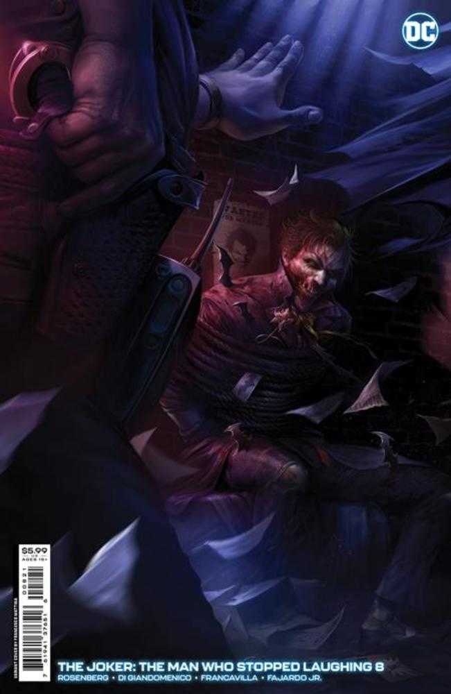 Joker The Man Who Stopped Laughing #8 Cover B Francesco Mattina Variant