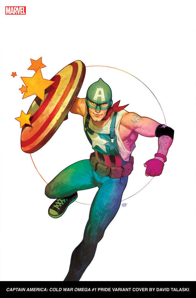 Captain America: Cold War Omega #1 David Talaski Pride Variant
