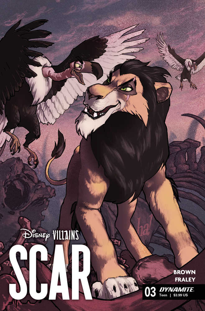 Disney Villains Scar #3 Cover E Ha