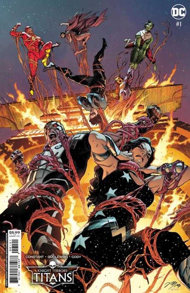 Knight Terrors Titans #1 (Of 2) Cover B Alvaro Martinez Bueno Card Stock Variant <BINS>