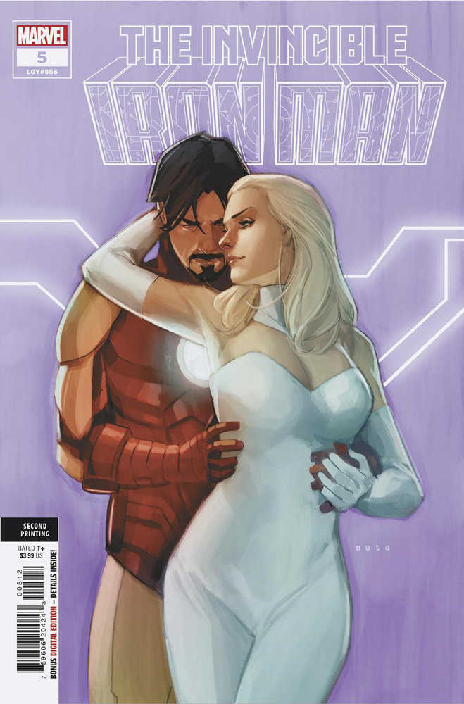 Invincible Iron Man (2023) #5 Phil Noto (2nd Print) Variant