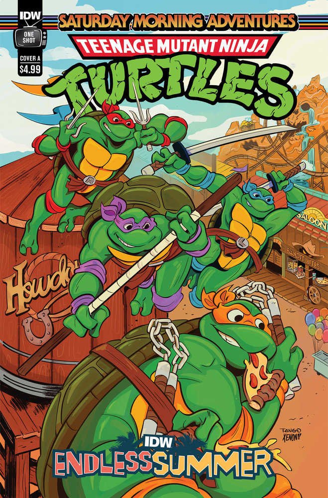 IDW Endless Summer - Teenage Mutant Ninja Turtles: Saturday Morning Adventures (One Shot) Cover A (Tango)