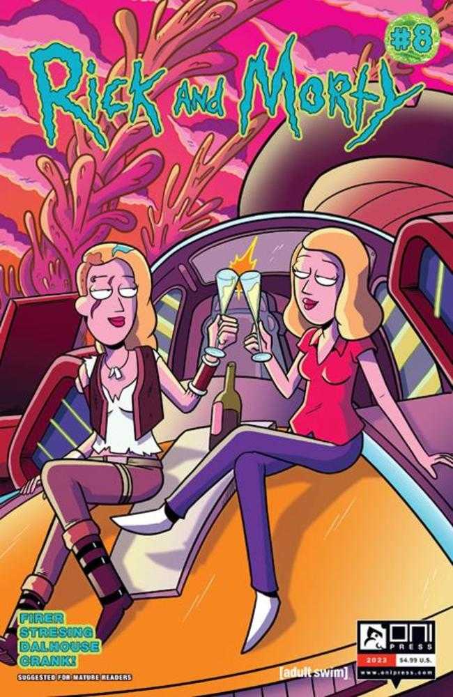 Rick And Morty (2023) #8 Cover B Marc Ellerby Variant (Mature)