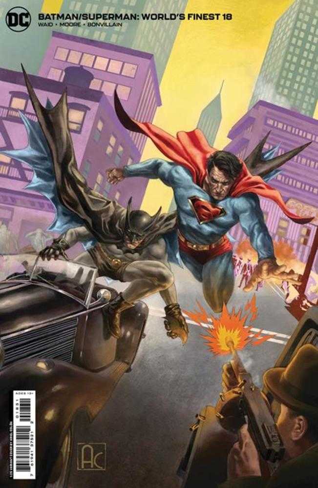 Batman Superman Worlds Finest #18 Cover D (1:25) Ariel Colon Card Stock Variant