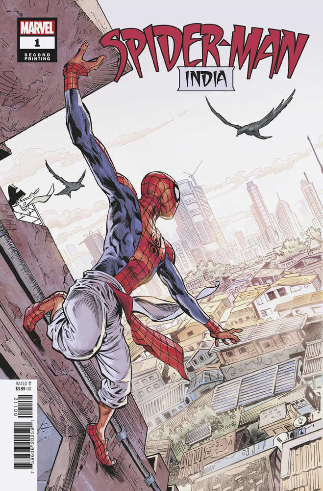 Spider-Man: India (2023) #1 Abhishek Malsuni (2nd Print) Variant