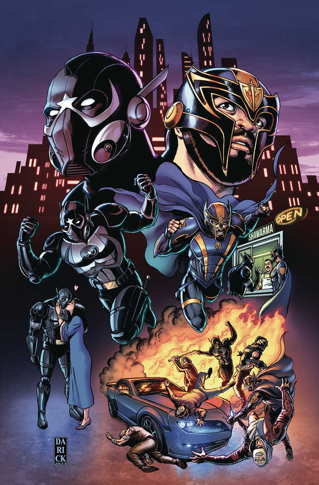 Crestar & Knight Stallion #3 (Of 3) Cover A Robertson (Mature)