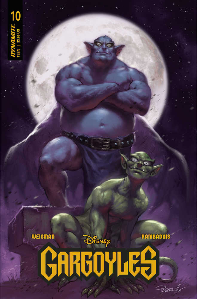 Gargoyles #10 Cover B Parrillo