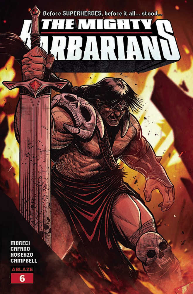 Mighty Barbarians #6 Cover C Jordan Michael Johnson (Mature)
