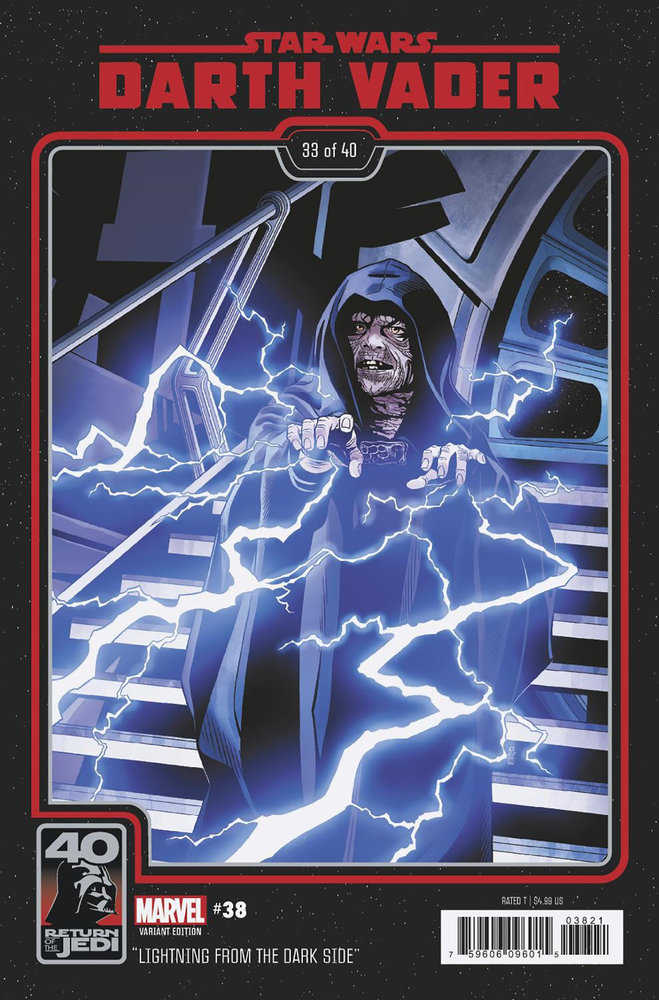 Star Wars Darth Vader (2020) #38 Chris Sprouse Return Of The Jedi 40th Anniversary Variant [Dark Droids]