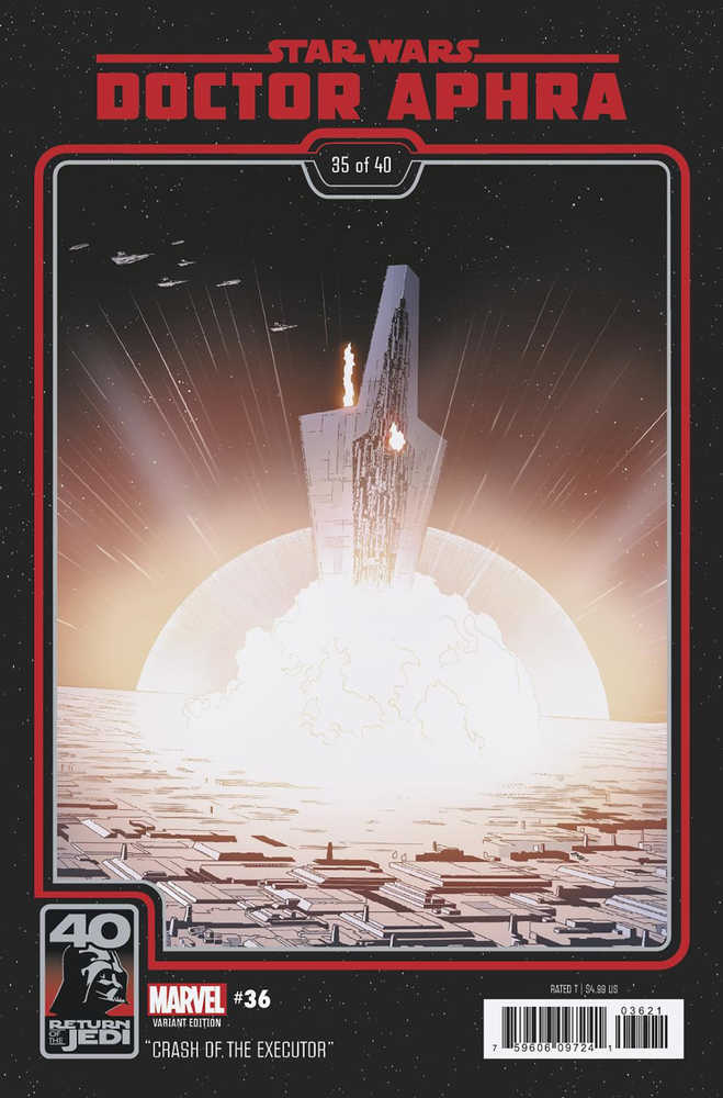 Star Wars Doctor Aphra (2020) #36 Return Jedi 40th Anniversary Variant [Dark Droids] <BINS>