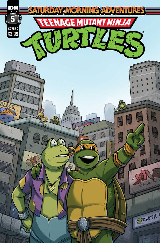 Teenage Mutant Ninja Turtles: Saturday Morning Adventures (2023-) #5 Cover C Suntrup