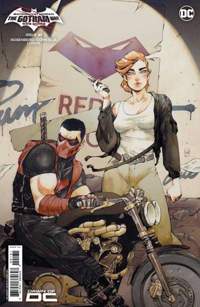 Batman Catwoman The Gotham War Red Hood #1 (Of 2) Cover C (1:25) Chuma Hill Card Stock Variant