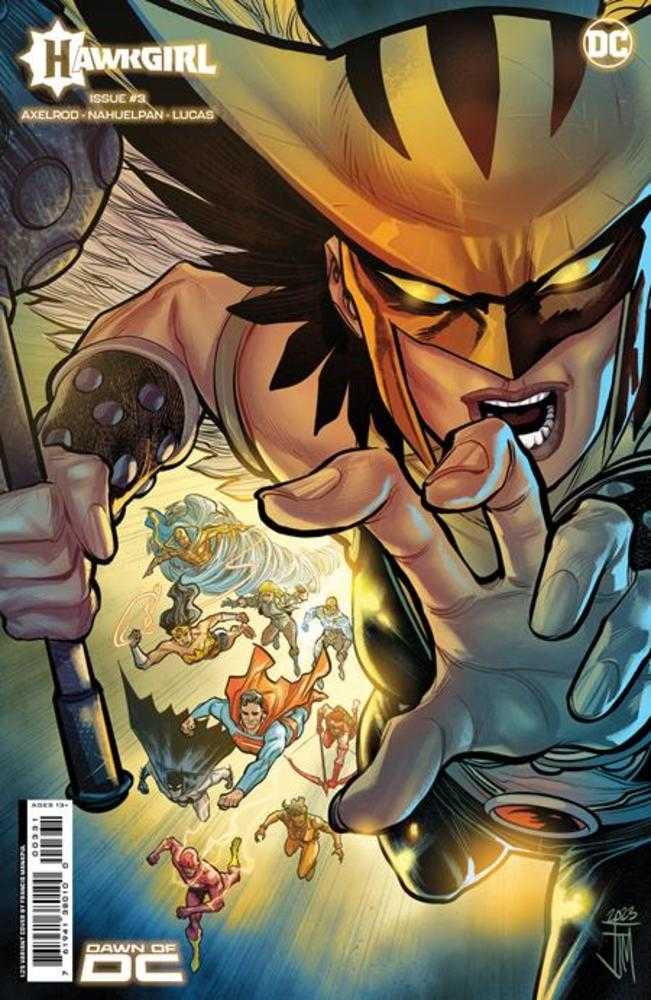 Hawkgirl (2023) #3 (Of 6) Cover D (1:25) Francis Manapul Card Stock Variant