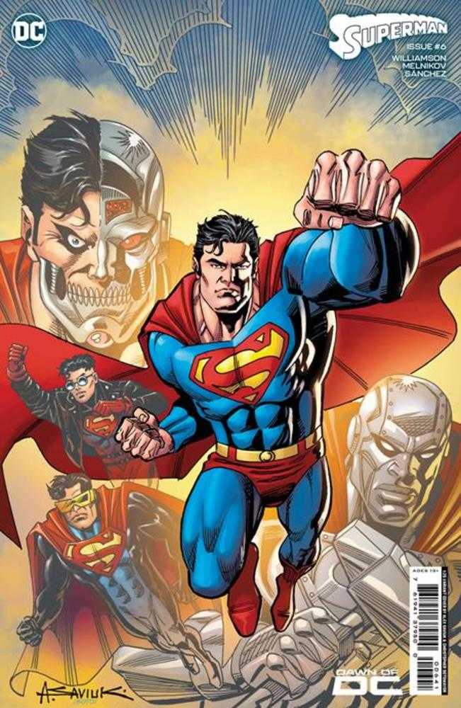 Superman (2023) #6 Cover G (1:25) Alex Saviuk Card Stock Variant