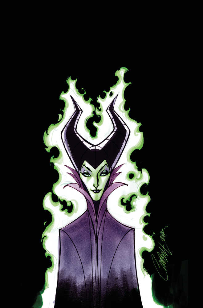 Disney Villains Maleficent #4 Cover T (1:10) FOC Campbell Virgin Variant Edition