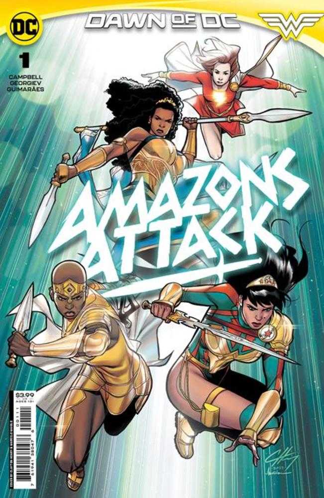 Amazons Attack (2023) #1 Cover A Clayton Henry