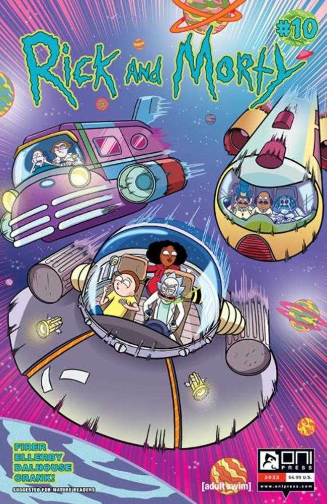 Rick And Morty (2023) #10 Cover A Marc Ellerby (Mature)