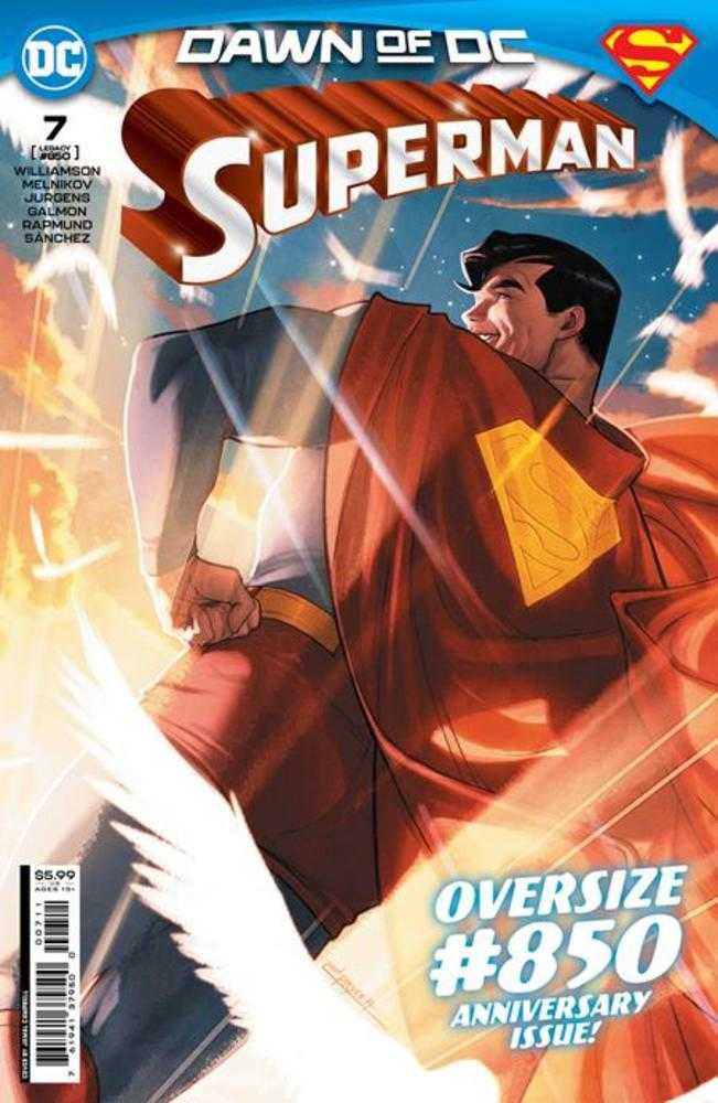 Superman (2023) #7 Cover A Jamal Campbell (#850)