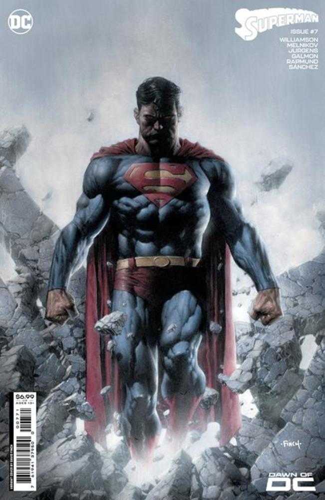 Superman (2023) #7 Cover E David Finch Card Stock Variant (#850)