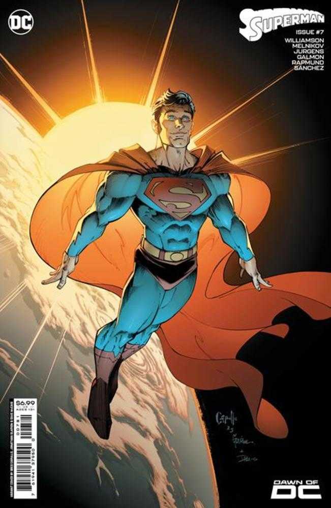 Superman (2023) #7 Cover F Greg Capullo & Jonathan Glapion Card Stock Variant (#850)