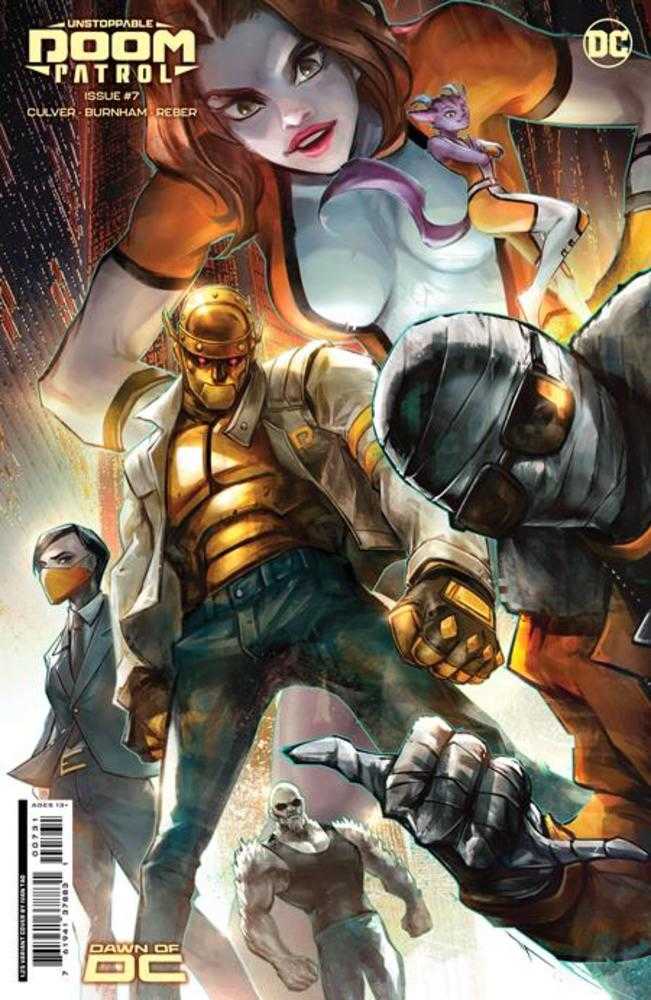 Unstoppable Doom Patrol #7 (Of 7) Cover C (1:25) Ivan Tao Card Stock Variant