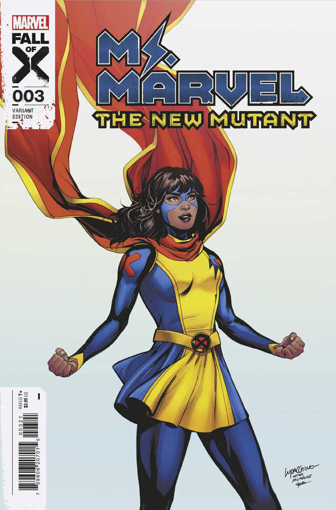 Ms. Marvel: The New Mutant #3 Ema Lupacchino Homage Variant [Fall of X]