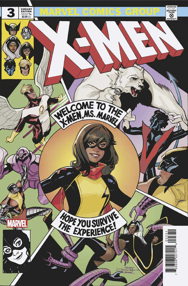 Ms. Marvel: The New Mutant #3 Terry Dodson Team Homage Variant [Fall of X]