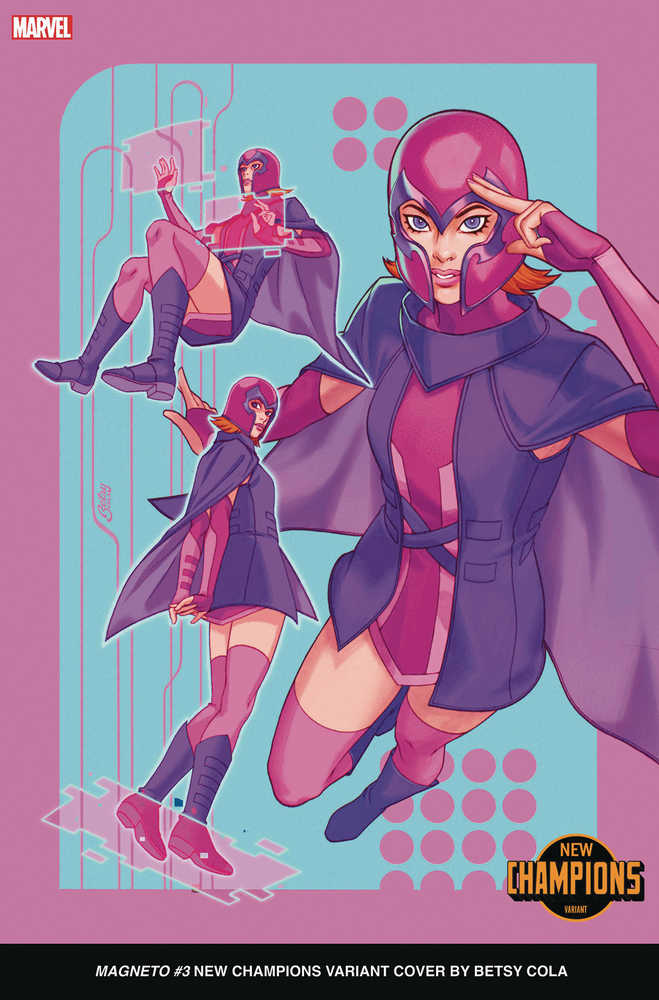 Magneto (2023) #3 Betsy Cola New Champions Variant (Out of Print) <OFC>