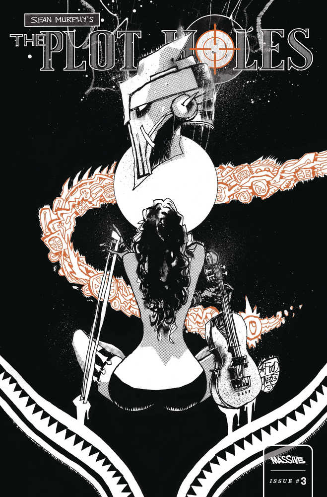 Plot Holes #3 (Of 5) Cover E 1:10 Mahfood B&W Variant Edition (Mature)