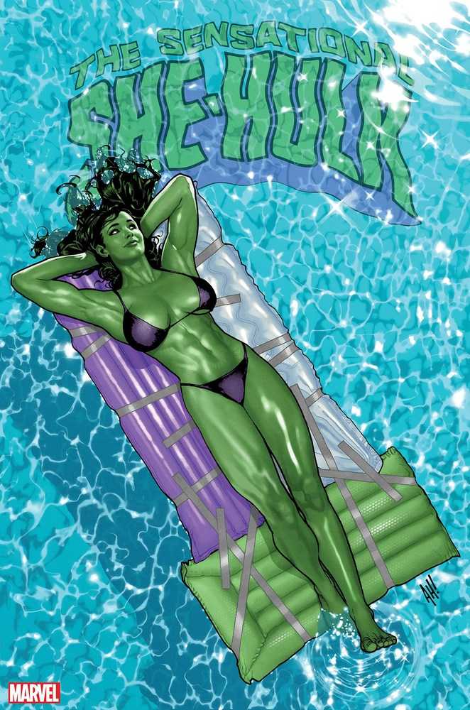 Sensational She-Hulk (2023) #1 Adam Hughes Foil Variant (Out of Print)