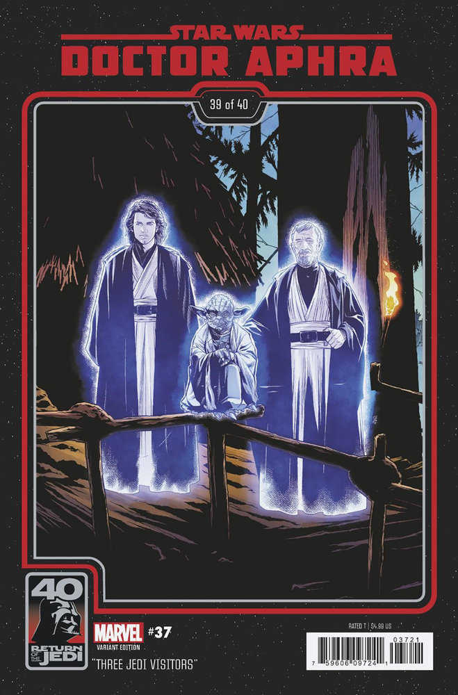 Star Wars Doctor Aphra (2020) #37 Chris Sprouse Return Of The Jedi 40th Anniversary Variant [Dark Droids] <BINS>