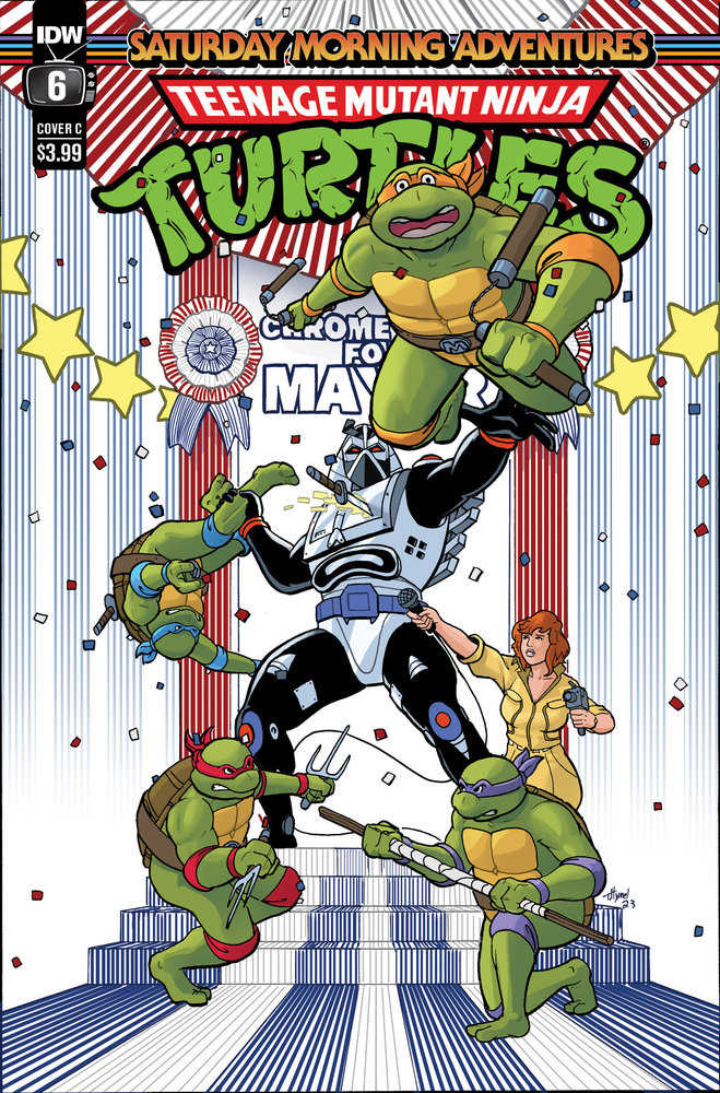 Teenage Mutant Ninja Turtles: Saturday Morning Adventures (2023-) #6 Variant C (Hymel)