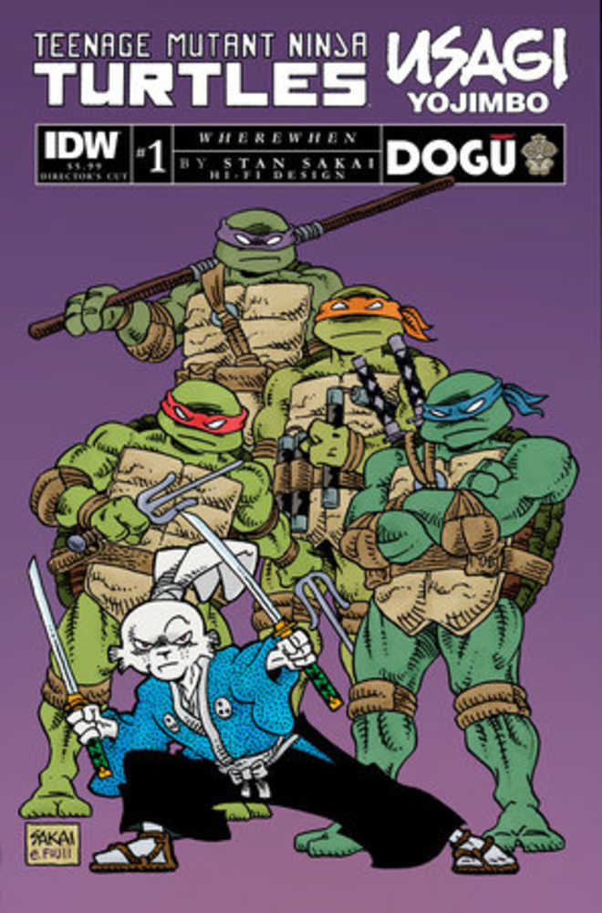 Teenage Mutant Ninja Turtles Usagi Yojimbo Wherewhen #2 1:10 Myer Variant  VF/NM – Ultimate Comics