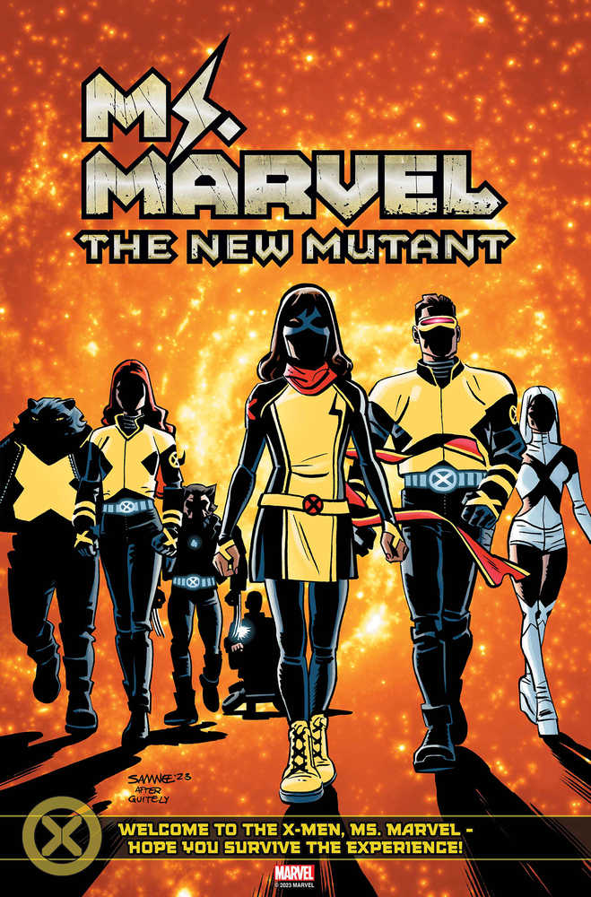 Ms. Marvel: The New Mutant #4 Chris Samnee Team Homage Variant [Fall of X]