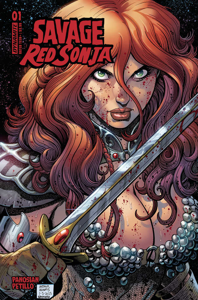 Savage Red Sonja #1 Cover C Adams