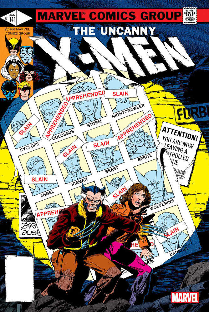 Uncanny X-Men (1963) #141 Facsimile Edition Foil Variant