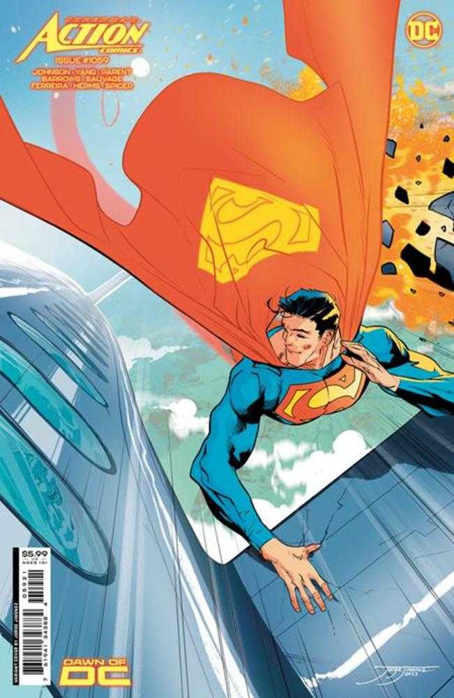 Action Comics #1059 Cover B Jorge Jimenez Card Stock Variant <BINS>