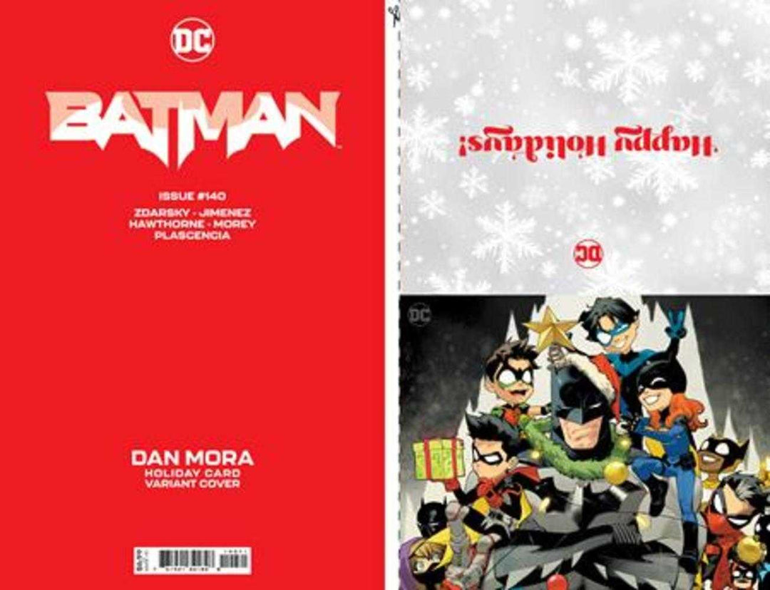 Batman (2016) #140 Cover D Dan Mora DC Holiday Card Special Edition Variant