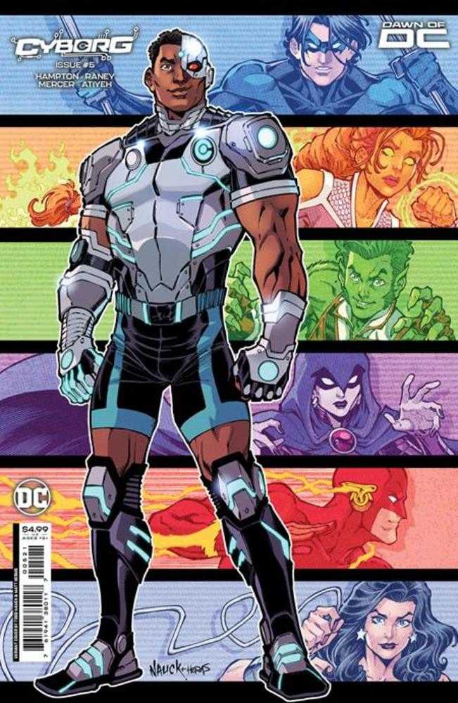 Cyborg (2023) #5 (Of 6) Cover B Todd Nauck Card Stock Variant