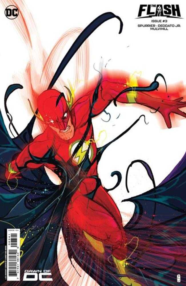 Flash (2023) #3 Cover D (1:25) Christian Ward Card Stock Variant