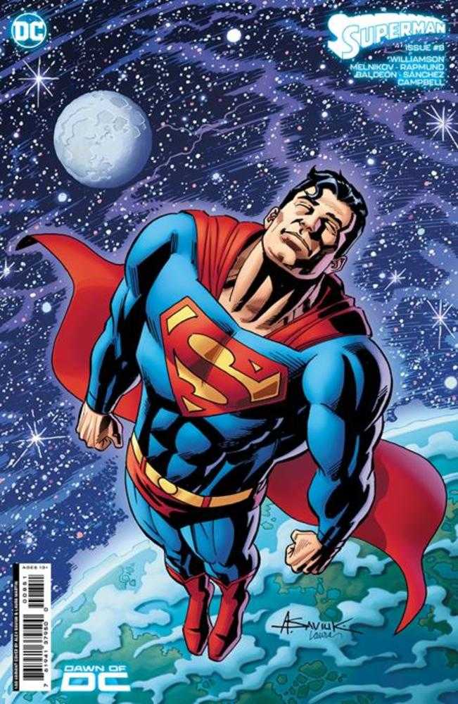 Superman (2023) #8 Cover G (1:50) Alex Saviuk Card Stock Variant