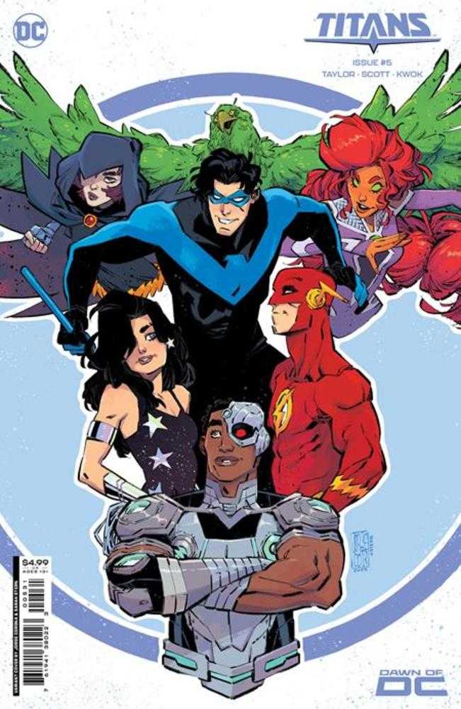 Titans (2023) #5 Cover C Jorge Corona Card Stock Variant