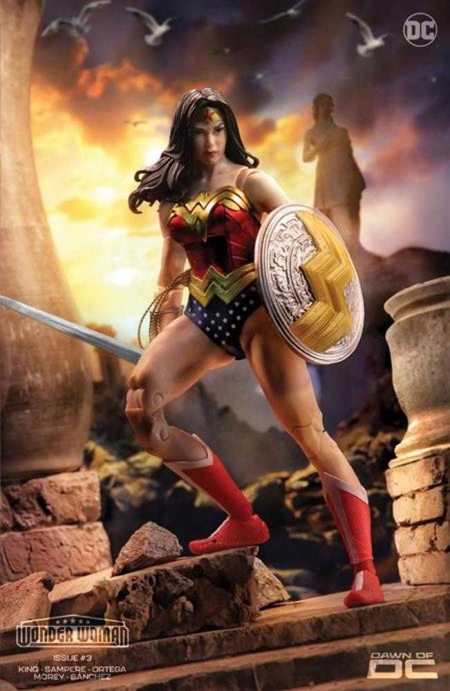 Wonder Woman (2023) #3 Cover E Wonder Woman McFarlane Toys Action Figure Card Stock Variant