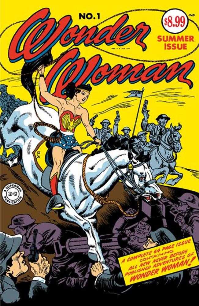 Wonder Woman (1942) #1 Facsimile Edition Cover B Harry G Peter Foil Variant