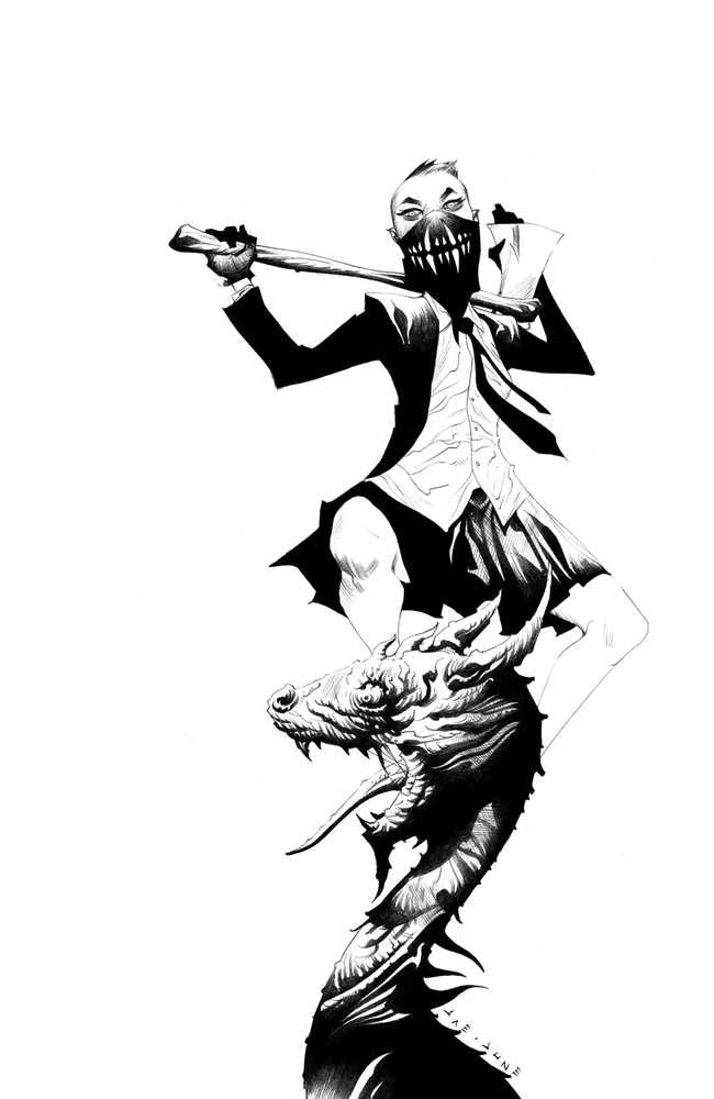 Book Of Butcher #1 Cover C (1:5) Jae Lee B&W Virgin Variant Edition