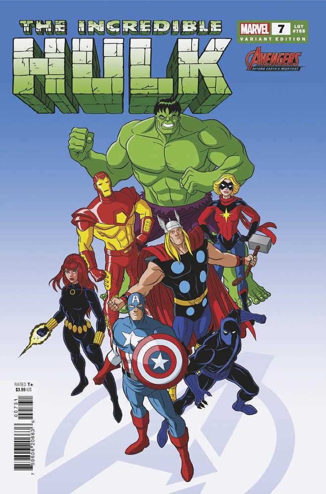 Incredible Hulk (2023) #7 Tim Levins Avengers 60th Variant