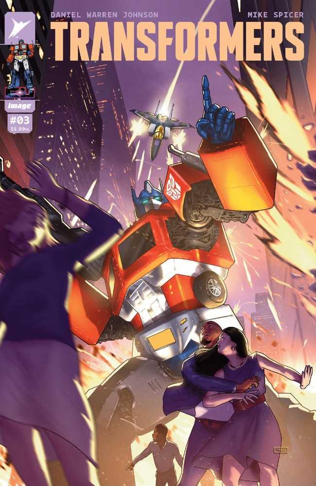 Transformers (2023) #3 Cover B Clarke Variant
